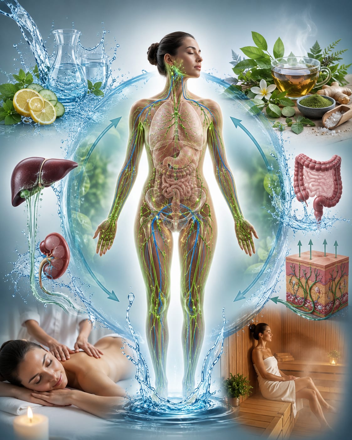 Objetivo del drenaje y desintoxicación en salud integrativa