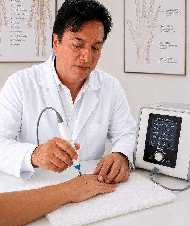 Instrumentacion para apoyo diagnostico bioenergetico